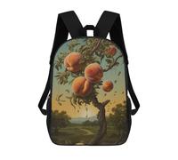 sinyumoney Sacs À Dos Pour Enfants Peach Tree Fantasy Sac D'école Imprimé En 3D, Sac Tendance, Sac De Voyage Pour L'école Ou Les Voyages 17inch