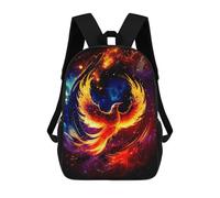 sinyumoney Sacs À Dos Pour Enfants Phoenix Rising Artwork -5 Sac D'école Imprimé En 3D, Sac Tendance, Sac De Voyage Pour L'école Ou Les Voyages 17inch