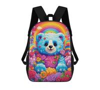sinyumoney Sacs À Dos Pour Enfants Rainbow Panda Paradise Sac À Dos Scolaire, Cartable Pour Enfants, Sac De Voyage, Sac À Livres, Sac À Dos Imprimé En 3D Pour Garçons Et Filles 17inch