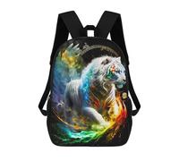 sinyumoney Sacs À Dos Pour Enfants Rainbow Tiger Fantasy Art Print Sac D'école Imprimé En 3D, Sac Tendance, Sac De Voyage Pour L'école Ou Les Voyages 17inch