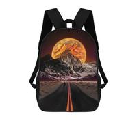 sinyumoney Sacs À Dos Pour Enfants Road to The Cosmic Horizon Sac À Dos Scolaire, Cartable Pour Enfants, Sac De Voyage, Sac À Livres, Sac À Dos Imprimé En 3D Pour Garçons Et Filles 17inch