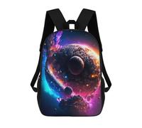 sinyumoney Sacs À Dos Pour Enfants, Sacs D'école, Cartables, Sacs De Voyage, Sacs À Livres, Imprimés En 3D Cosmic Planet Collision Sac À Dos Pour Enfants, Garçons Et Filles 17inch