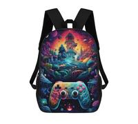 sinyumoney Sacs À Dos Pour Enfants, Sacs D'école, Cartables, Sacs De Voyage, Sacs À Livres, Imprimés En 3D Fantasy Game Controller -11 Sac À Dos Pour Enfants, Garçons Et Filles 17inch