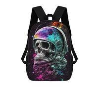 sinyumoney Sacs À Dos Pour Enfants, Sacs D'école, Cartables, Sacs De Voyage, Sacs À Livres, Imprimés En 3D Galactic Skull Helmet Art Sac À Dos Pour Enfants, Garçons Et Filles 17inch