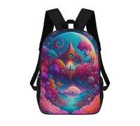 sinyumoney Sacs À Dos Pour Enfants, Sacs D'école, Cartables, Sacs De Voyage, Sacs À Livres, Imprimés En 3D Fantasy Cosmic Garden Sac À Dos Pour Enfants, Garçons Et Filles 17inch