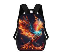 sinyumoney Sacs À Dos Pour Enfants, Sacs D'école, Cartables, Sacs De Voyage, Sacs À Livres, Imprimés En 3D Phoenix Rise Fiery Fantasy Art Sac À Dos Pour Enfants, Garçons Et Filles 17inch