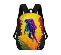 sinyumoney Sacs À Dos Pour Enfants, Sacs D'école, Cartables, Sacs De Voyage, Sacs À Livres, Imprimés En 3D Vibrant Astronaut Journey Sac À Dos Pour Enfants, Garçons Et Filles 17inch