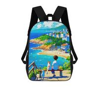 sinyumoney Sacs À Dos Pour Enfants, Sacs D'école, Cartables, Sacs De Voyage, Sacs À Livres, Imprimés En 3D Boy And Cats Sac À Dos Pour Enfants, Garçons Et Filles 17inch