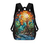 sinyumoney Sacs À Dos Pour Enfants, Sacs D'école, Cartables, Sacs De Voyage, Sacs À Livres, Imprimés En 3D Tree of LIfe Sac À Dos Pour Enfants, Garçons Et Filles 17inch