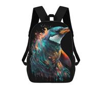 sinyumoney Sacs À Dos Pour Enfants, Sacs D'école, Cartables, Sacs De Voyage, Sacs À Livres, Imprimés En 3D Colorful Bird Artwork Sac À Dos Pour Enfants, Garçons Et Filles 17inch