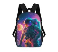 sinyumoney Sacs À Dos Pour Enfants, Sacs D'école, Cartables, Sacs De Voyage, Sacs À Livres, Imprimés En 3D Cosmic Astronaut Adventure-7 Sac À Dos Pour Enfants, Garçons Et Filles 17inch