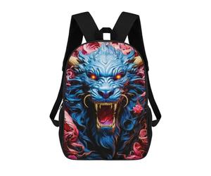 sinyumoney Sacs À Dos Pour Enfants, Sacs D'école, Cartables, Sacs De Voyage, Sacs À Livres, Imprimés En 3D Dragon's Fiery Roar -6 Sac À Dos Pour Enfants, Garçons Et Filles 17inch