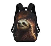 sinyumoney Sacs À Dos Pour Enfants Sloth in Space Sac À Dos Scolaire, Cartable Pour Enfants, Sac De Voyage, Sac À Livres, Sac À Dos Imprimé En 3D Pour Garçons Et Filles 17inch