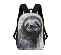 sinyumoney Sacs À Dos Pour Enfants Sloth Natures Relaxer Sac D'école Sac À Dos Garçon Sac De Voyage Sac D'écolier Sac À Livres Et Fournitures Scolaires Sacs D'école 17inch