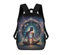 sinyumoney Sacs À Dos Pour Enfants Soul Inner Harmonization Sac D'école Imprimé En 3D, Sac Tendance, Sac De Voyage Pour L'école Ou Les Voyages 17inch