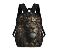 sinyumoney Sacs À Dos Pour Enfants The King Wearing A Crown Sac D'école Imprimé En 3D Pour Enfants, Sac À Dos De Voyage Tendance Pour Écoliers 17inch