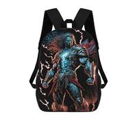 sinyumoney Sacs À Dos Pour Enfants Thor God of Thunder -2 Sac D'école Imprimé En 3D, Sac Tendance, Sac De Voyage Pour L'école Ou Les Voyages 17inch