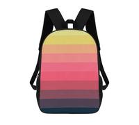 sinyumoney Sacs À Dos Scolaires Pour Enfants Abstract Collage 09 Sac D'école Imprimé En 3D Pour Garçons, Élèves Du Primaire Et Du Collège 17inch