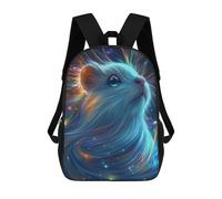 sinyumoney Sacs À Dos Scolaires Pour Enfants Celestial Guinea Pig Portrait Sac D'école Imprimé En 3D Pour Garçons, Élèves Du Primaire Et Du Collège 17inch