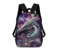 sinyumoney Sacs À Dos Scolaires Pour Enfants Cosmic Dragon Sac D'école Imprimé En 3D Pour Garçons, Élèves Du Primaire Et Du Collège 17inch