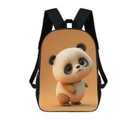 sinyumoney Sacs À Dos Scolaires Pour Enfants Cute Baby White Panda Sac D'école Imprimé En 3D Pour Garçons, Élèves Du Primaire Et Du Collège 17inch