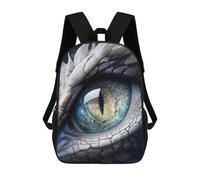 sinyumoney Sacs À Dos Scolaires Pour Enfants Dragon Eye Artwork-8 Sac D'école Imprimé En 3D Pour Garçons, Élèves Du Primaire Et Du Collège 17inch