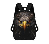 sinyumoney Sacs À Dos Scolaires Pour Enfants Eagle Gold Dark Sac D'école Imprimé En 3D Pour Garçons, Élèves Du Primaire Et Du Collège 17inch