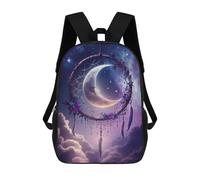 sinyumoney Sacs À Dos Scolaires Pour Enfants Enchanted Celestial Dreamcatcher -1 Sac D'école Imprimé En 3D Pour Garçons, Élèves Du Primaire Et Du Collège 17inch