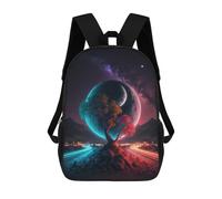 sinyumoney Sacs À Dos Scolaires Pour Enfants Galactic Tree of Dreams -2 Sac D'école Imprimé En 3D Pour Garçons, Élèves Du Primaire Et Du Collège 17inch