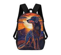 sinyumoney Sacs À Dos Scolaires Pour Enfants Golden Retriever Style 3 Sac D'école Imprimé En 3D Pour Garçons, Élèves Du Primaire Et Du Collège 17inch