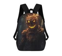 sinyumoney Sacs À Dos Scolaires Pour Enfants Halloween Horror Sac D'école Imprimé En 3D Pour Garçons, Élèves Du Primaire Et Du Collège 17inch