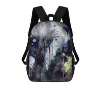 sinyumoney Sacs À Dos Scolaires Pour Enfants, Imprimés En 3D, Jolis Sacs De Voyage Abstract Landscape Painting Sacs À Dos Décontractés Pour Enfants, Pour Filles Et Femmes 17inch