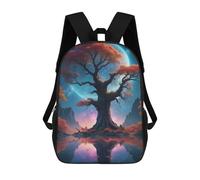 sinyumoney Sacs À Dos Scolaires Pour Enfants, Imprimés En 3D, Jolis Sacs De Voyage Aesthetic Majestic Tree Sacs À Dos Décontractés Pour Enfants, Pour Filles Et Femmes 17inch