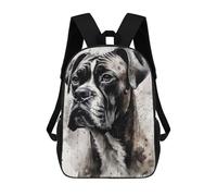 sinyumoney Sacs À Dos Scolaires Pour Enfants, Imprimés En 3D, Jolis Sacs De Voyage Boxer Dog Loyal Companion Sacs À Dos Décontractés Pour Enfants, Pour Filles Et Femmes 17inch