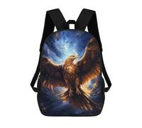 sinyumoney Sacs À Dos Scolaires Pour Enfants, Imprimés En 3D, Jolis Sacs De Voyage Cosmic Celestial Eagle Sacs À Dos Décontractés Pour Enfants, Pour Filles Et Femmes 17inch