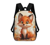 sinyumoney Sacs À Dos Scolaires Pour Enfants, Imprimés En 3D, Jolis Sacs De Voyage Cute Fox in Autumn Sacs À Dos Décontractés Pour Enfants, Pour Filles Et Femmes 17inch