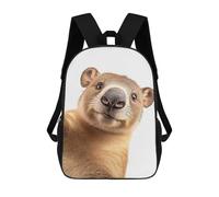 sinyumoney Sacs À Dos Scolaires Pour Enfants, Imprimés En 3D, Jolis Sacs De Voyage Cute Wombat Selfie Sacs À Dos Décontractés Pour Enfants, Pour Filles Et Femmes 17inch