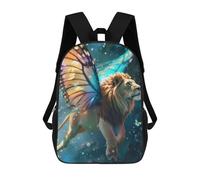 sinyumoney Sacs À Dos Scolaires Pour Enfants, Imprimés En 3D, Jolis Sacs De Voyage Flying Lion With Wings Sacs À Dos Décontractés Pour Enfants, Pour Filles Et Femmes 17inch
