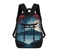 sinyumoney Sacs À Dos Scolaires Pour Enfants, Imprimés En 3D, Jolis Sacs De Voyage Japanese Gate Anime Sacs À Dos Décontractés Pour Enfants, Pour Filles Et Femmes 17inch