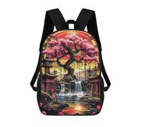 sinyumoney Sacs À Dos Scolaires Pour Enfants, Imprimés En 3D, Jolis Sacs De Voyage Kintsugi Asian Cherry Tree Sacs À Dos Décontractés Pour Enfants, Pour Filles Et Femmes 17inch