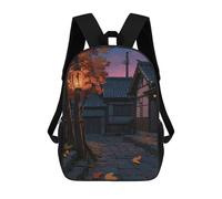 sinyumoney Sacs À Dos Scolaires Pour Enfants, Imprimés En 3D, Jolis Sacs De Voyage Lanterns Glow in Fall Sacs À Dos Décontractés Pour Enfants, Pour Filles Et Femmes 17inch