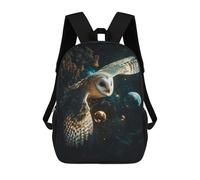 sinyumoney Sacs À Dos Scolaires Pour Enfants, Imprimés En 3D, Jolis Sacs De Voyage Owl in Space Sacs À Dos Décontractés Pour Enfants, Pour Filles Et Femmes 17inch