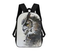 sinyumoney Sacs À Dos Scolaires Pour Enfants, Imprimés En 3D, Jolis Sacs De Voyage Owl Watercolor Art Sacs À Dos Décontractés Pour Enfants, Pour Filles Et Femmes 17inch