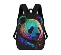 sinyumoney Sacs À Dos Scolaires Pour Enfants, Imprimés En 3D, Jolis Sacs De Voyage Panda Neon Sacs À Dos Décontractés Pour Enfants, Pour Filles Et Femmes 17inch