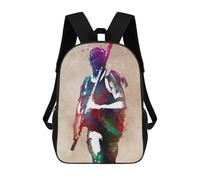 sinyumoney Sacs À Dos Scolaires Pour Enfants, Imprimés En 3D, Jolis Sacs De Voyage Pole Vault Sacs À Dos Décontractés Pour Enfants, Pour Filles Et Femmes 17inch