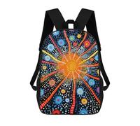 sinyumoney Sacs À Dos Scolaires Pour Enfants, Imprimés En 3D, Jolis Sacs De Voyage Sunburst Splendor Sacs À Dos Décontractés Pour Enfants, Pour Filles Et Femmes 17inch
