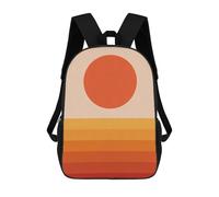 sinyumoney Sacs À Dos Scolaires Pour Enfants, Imprimés En 3D, Jolis Sacs De Voyage Watercolor Landscape 04 Sacs À Dos Décontractés Pour Enfants, Pour Filles Et Femmes 17inch