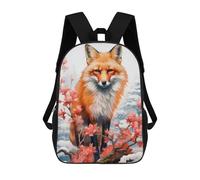 sinyumoney Sacs À Dos Scolaires Pour Enfants, Imprimés En 3D, Jolis Sacs De Voyage Wild Fox Animal Art Sacs À Dos Décontractés Pour Enfants, Pour Filles Et Femmes 17inch