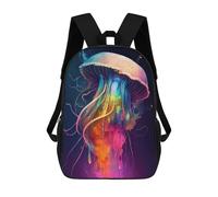 sinyumoney Sacs À Dos The Mysterious Jellyfish 3 Sac À Dos Scolaire Pour Enfants, Sac D'école Imprimé En 3D Pour Garçons, Élèves Du Primaire Et Du Collège 17inch