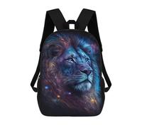 sinyumoney Sacs De Voyage Imprimés En 3D 17inch Cosmic Lion Art Print-18 Sac À Dos Scolaire Pour Enfants, Sac À Dos Décontracté Pour La Journée, Sac À Dos Tendance Pour Filles Et Femmes